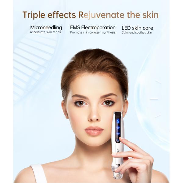 Upgrade Your Skincare Routine with Bio Pen Q2 EMS Microneedling and LED Light Therapy