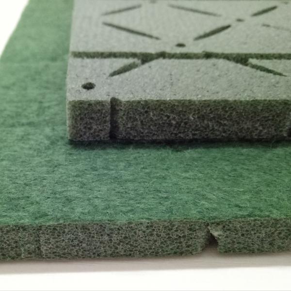 Telhas de assoalho de absorção de anti choque estático para o campo de futebol exterior do futebol