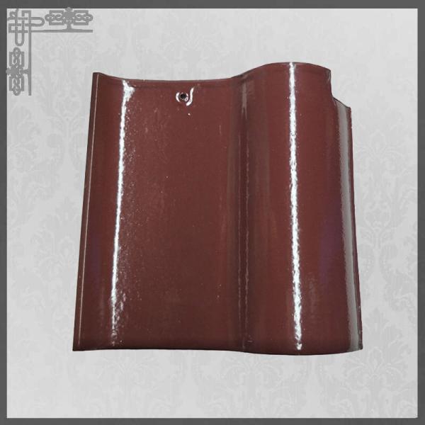 Размер 220*220mm плиток глины крыши гостиницы виллы цвета шоколада испанский керамический