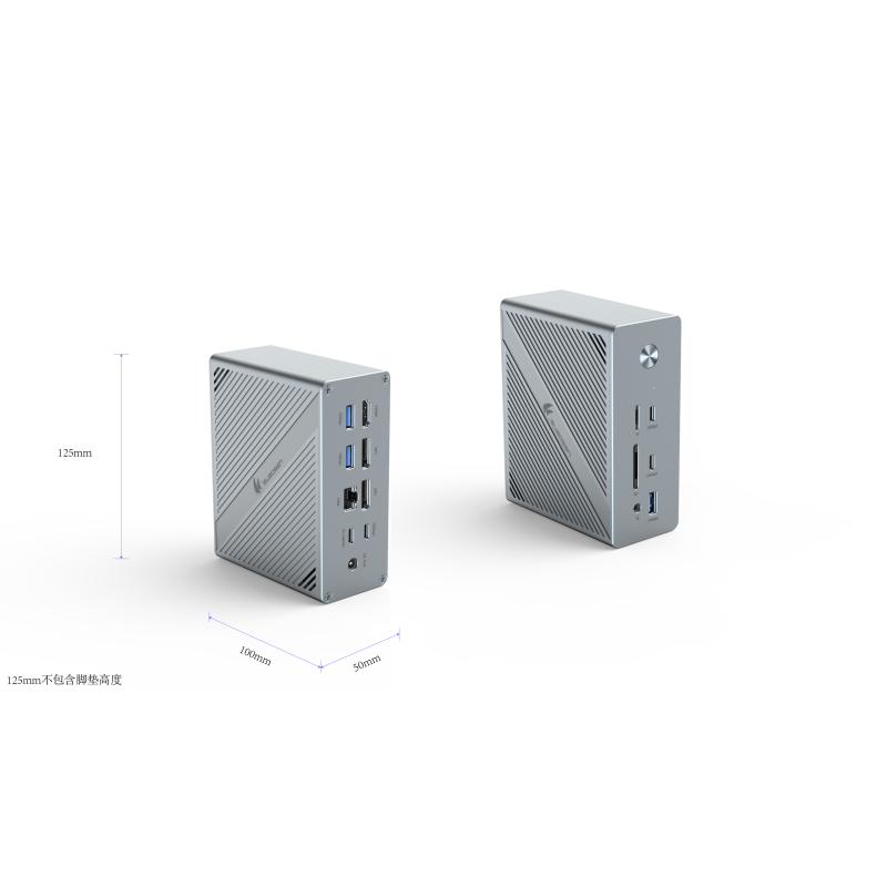 Lightweight USB Type C Hub Supporting HDMI Ethernet USB 3.0 SD Card Reader Compatible with Windows Mac and Linux Devices