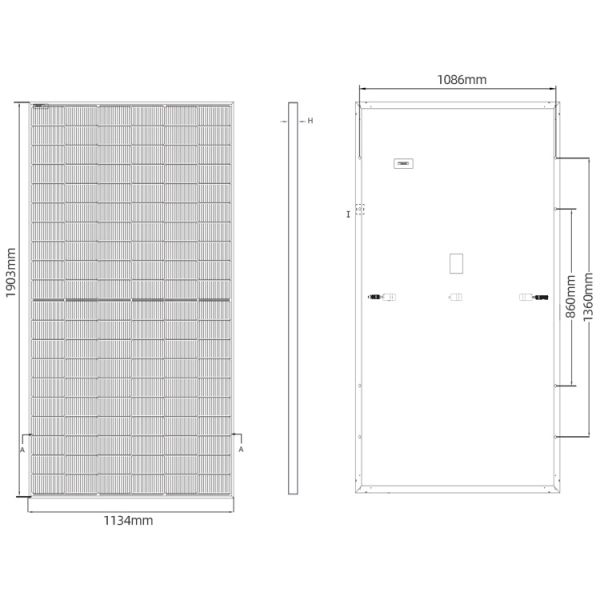 Photovoltaic Pv Panels 460w Jinko Solar Module 460w 465w 480w Tracking Solar Panel for Home Residential Use