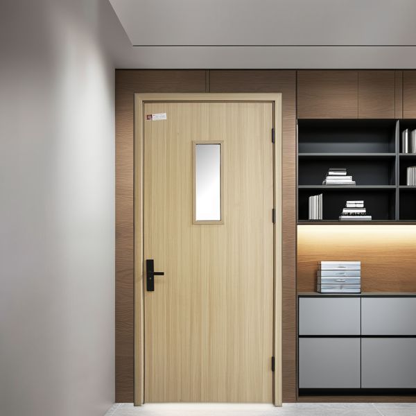 Custom Thickness Interior Solid Wood Doors For Bedroom Paintfree Surface Technology