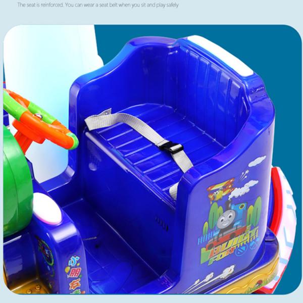 Dreamland operado por monedas para niños trayectoria eléctrica de entretenimiento viajes en tren para el centro de videojuegos interiores