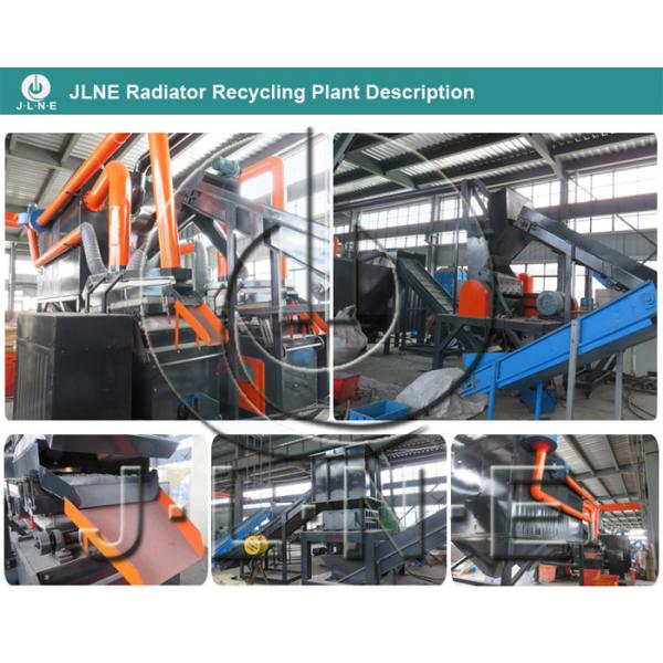 Car Water Tank Air Conditioner Radiator Copper Separator Machine