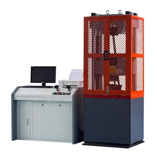 WAW-600 Hydraulic Servo Hydraulic Tensile Testing Machine Microcomputer