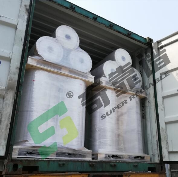 Adhésif en papier synthétique mat à jet d'encre en papier synthétique imperm