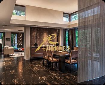 Decorative Metal ball chain room divider curtain