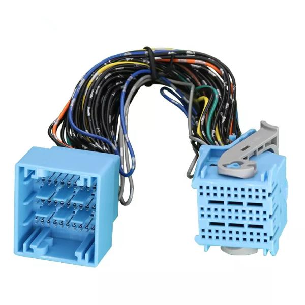 500mm PVC Car CD Player Wiring Harness , Multipurpose Car Music Player Wiring
