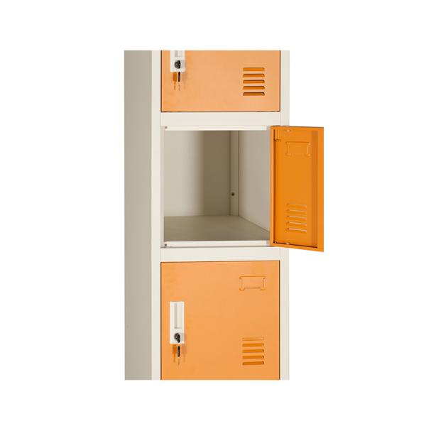 Segurança Lockable impermeável 15 cacifos do metal do fechamento do puxador da porta