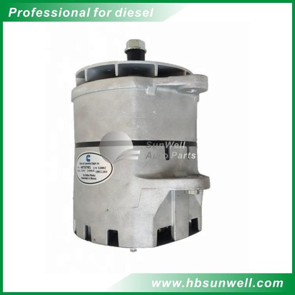 DCEC M11 Diesel Engine Alternator Generator 24V 100A 4078701 Electric