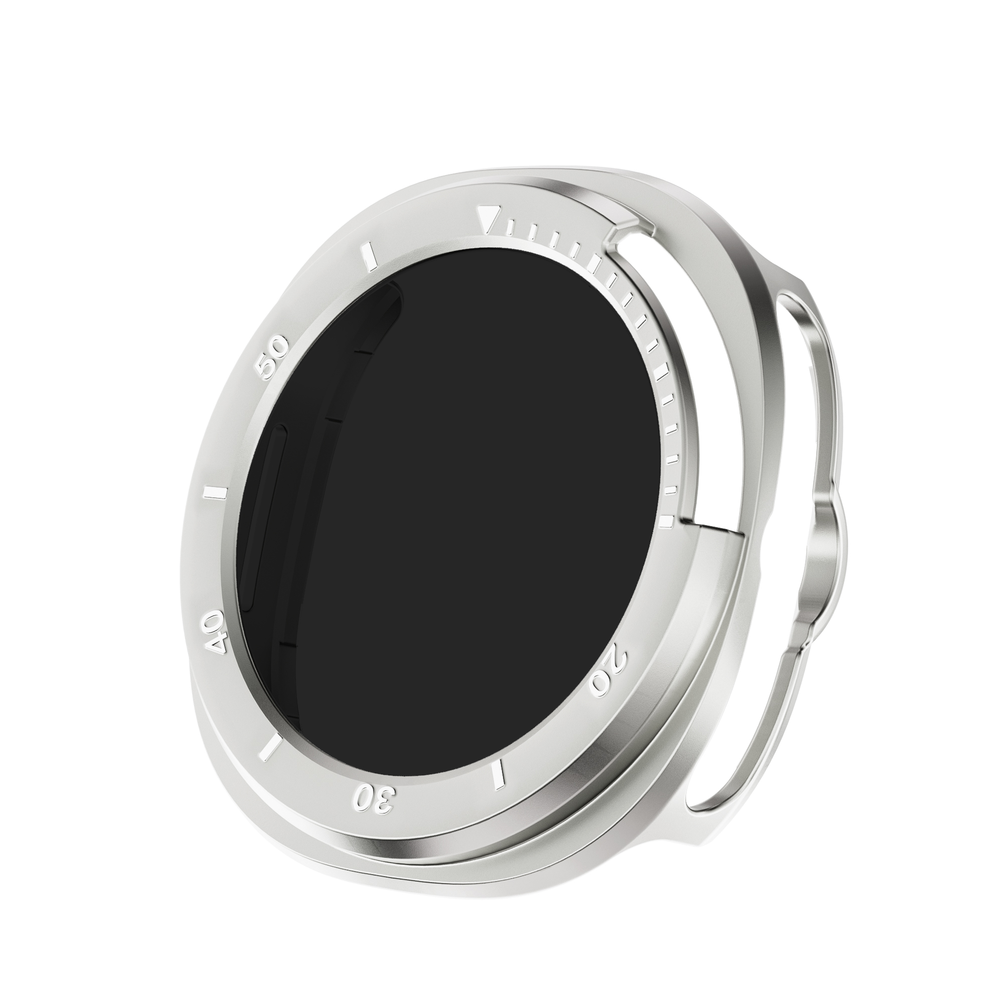 Anti Spy Tempered Glass Case With Scale for Samsunhg Galaxy Watch 8 Classic  Watch Cover Case Accessories
