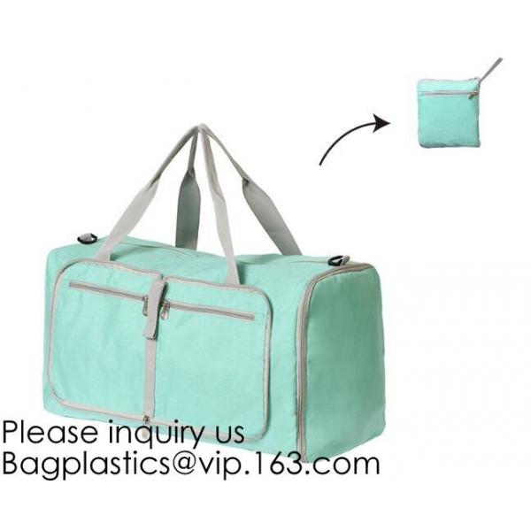 Pink Color Nylon Waterproof Handbag Large Capacity Carry-on Bag Durable Multifunction Bag Portable Women Bag