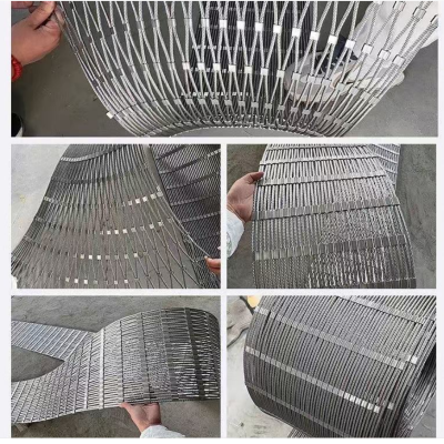 Flexible Stainless Steel Cable Mesh For Garden Vine Climbing