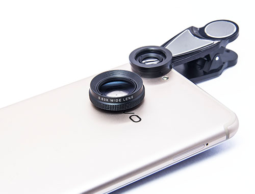 Black Alloy DSLR Camera Lens , Optical Glass 0.63X Wide Angle Digital Slr Camera Lens Filters