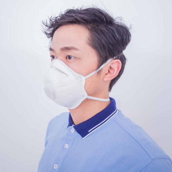 Multi Layered Ffp2 Filter Mask , Custom Medical Mask Adjustable Nose Bridge Bar