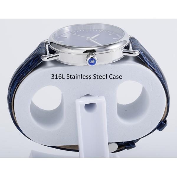 OEM Quartz Stainless Steel Watch , Japan Movt 316l Stainless Steel Watch 5ATM