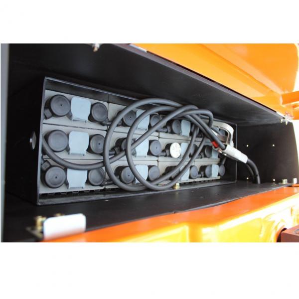 Full Electric Pallet Stacker with 3kw AC Motor and 2590mm Min Intersecting Aisle Width