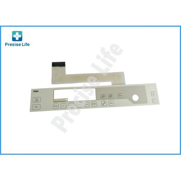 Фронт CE Drager Fabius - части машины наркотизации кнопочной панели мембраны панели