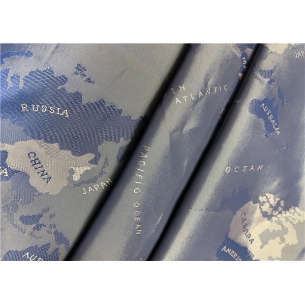 Ткань подкладки картины карты мира анти- статическая, одежда жаккарда/ткань подкладки сумки
