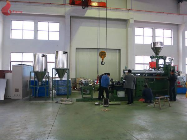 Single Screw plastic pelletizing process , Planetary Roller Extruder Ф150 - 255mm