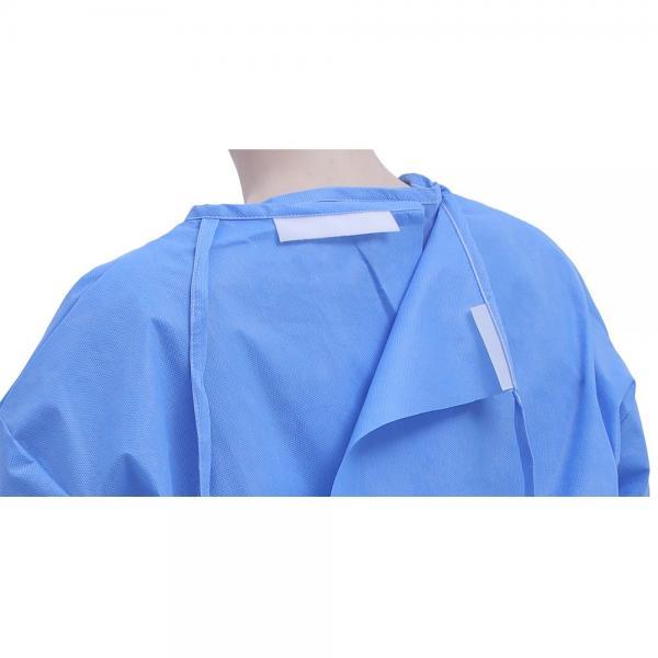 Single Use PPE Disposable Gown , PPE Protective Clothing Anti Bacteria