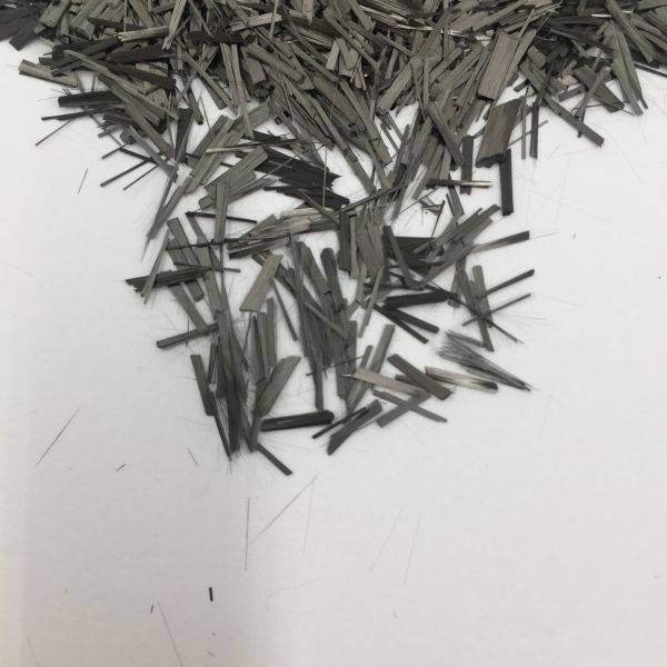 Material-modified cement shielding 12mm chopped carbon fiber, high-temperature resistant, high-strength and tensile chopped carbon fiber