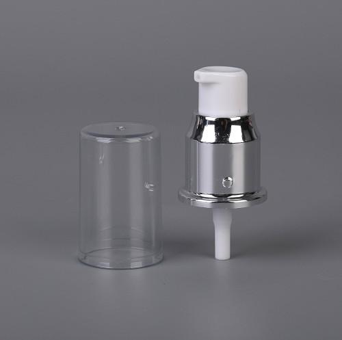 Non Leak 20/410 Treatment Cream Pump Uv Silver Powder 20mm Lotion Pump For Bottle