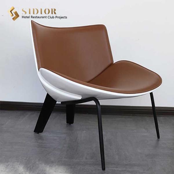 Morden Design leisure chair, high density foam, PU leather upholstery, living room lounge chair, leisure lounge chair