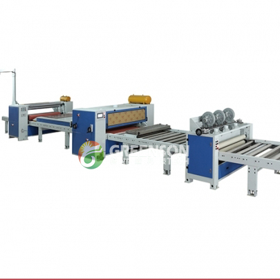 High Efficiency PUR Hot Melt Glue Laminating Machine for Wall Panel with 5-17m/min Production Speed