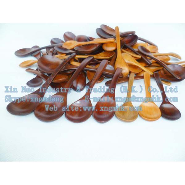 Wooden spoon, wooden scoop, wooden soup spoon, wooden children spoon