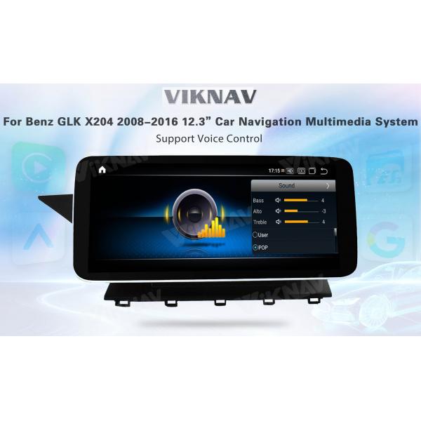 Мультимедийный экран GLK Android Mercedes Head Unit для Benz Class X204 2008-2016