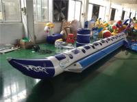 2 ~ el agua inflable soldada con autógena aire de 10 personas juega resistencia de la llama del tubo del barco de plátano