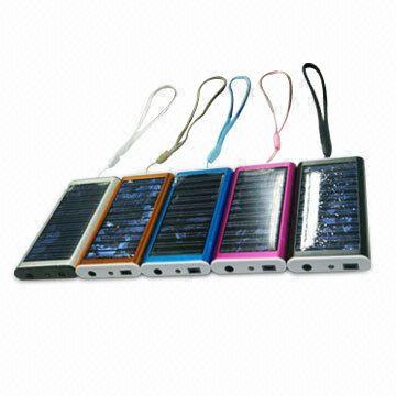 High Capacity  Lithium Battery Portable Mobile Phone Solar Charger With Solar Panels