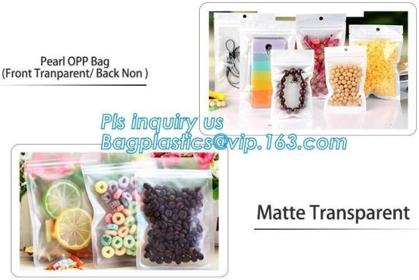 Snack Zipper Bags Food Packaging Stand Up Zip lockk Pouch,PACK flexible stand up pouch with zipper packaging bag for food/