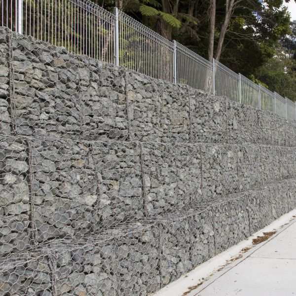2*1*0.5m Durability Customization Gabion Cage Wall For Slope Protection & Mine Restoration