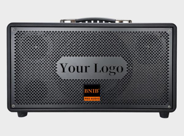 Custom 8 Inch Wooden Portable Bluetooth Speaker Box Outdoor Loudspeaker