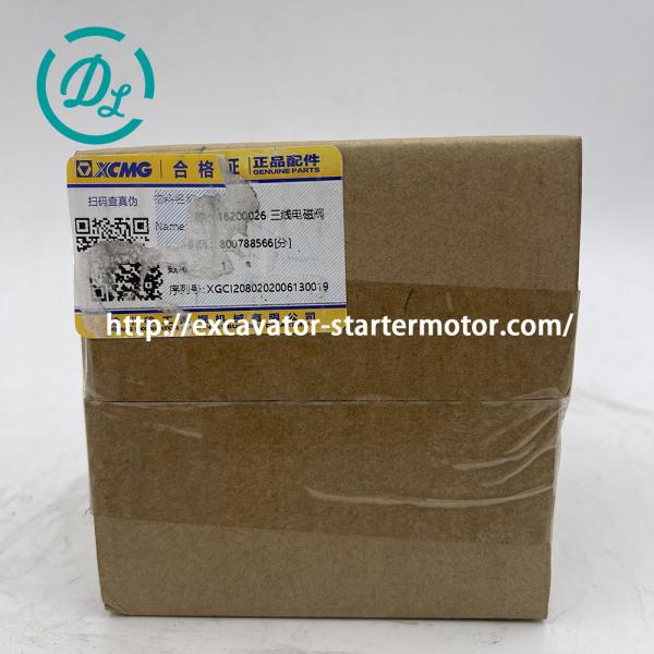 EexcavaStart XCMG XE35U Excavator 3 Wire Solenoid Valve Water Volve 12V