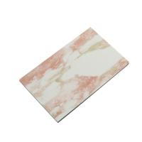 Feuille de marbre non-toxique extérieure ACP, panneau composé en aluminium de pierre imperméable