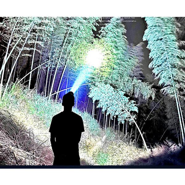 FT6120 Farol LED recargable 1200 lumens IPX4 a prueba de agua para actividades al aire libre