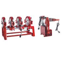 PVDF et pp sifflent joindre la machine en plastique 2.3KW de soudure par fusion de bout de HDPE