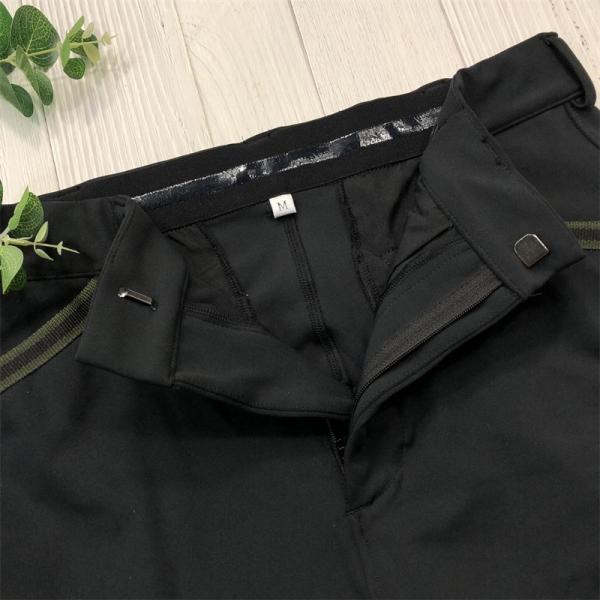 Male Knee Patch Silicone Grip Horse Riding Pants With Pockets