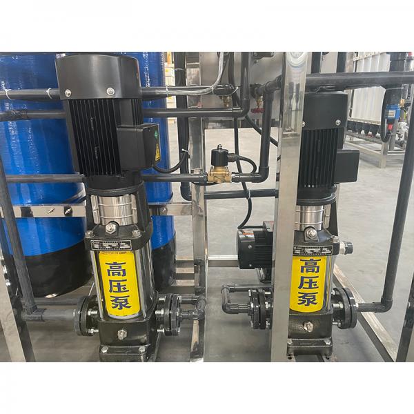 1T Système de filtration de l'eau de mer RO à deux étages de désalinisation de 260 kg