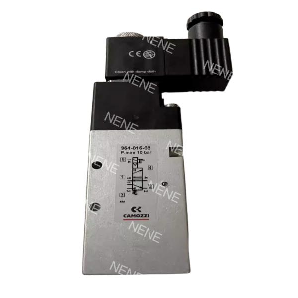 CAMOZZI 358-015-02-G77 Válvula Solenoide 5/2 Vías 1/8 24V DC 3.1W /48V AC 3.8VA