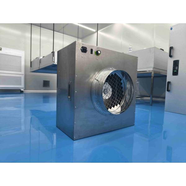 Reverse Suction Fan Filter Unit with Flange Port and High-Efficiency Filtration for Cleanrooms