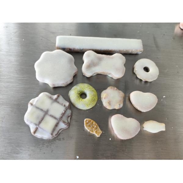 Small Chocolate Enrober Machine for Pet Food Coating