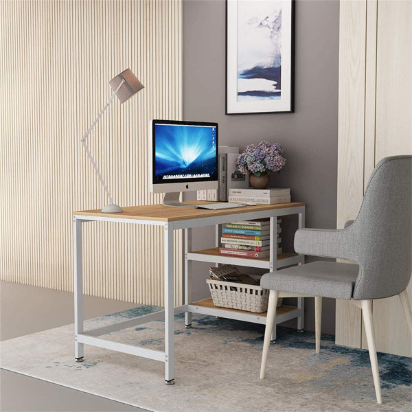 Soho Office Single Working Station Simple Design Wooden Office Desk for Versatility