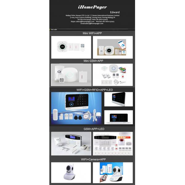 Smart voice 433/315mhz de frecuencia sistema de alarma GSM inalámbrico tarjeta SIM para banco, hogar, hospital