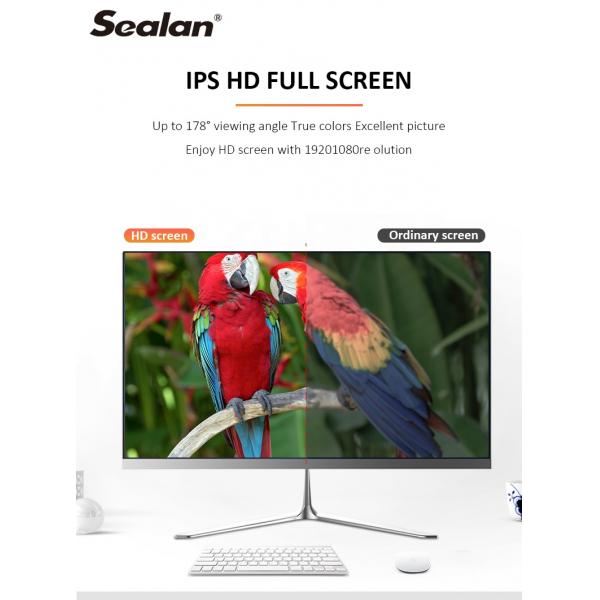 Все в одном ПК дюйма настольном AIO дюйма 23,8 SSD 1TB HDD 21,5 RAM 480GB 1920*1080P 16GB Frameless