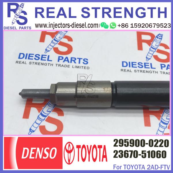 Diesel Engine Common rail Fuel Injector 295900-0300 295900-0220 23670-51060 23670-59045 FOR LANDCRUISER 1VD