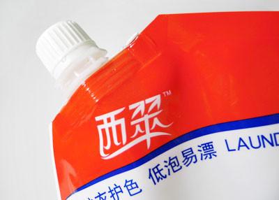Detergent Custom Stand Up Pouches For Personal Care Product